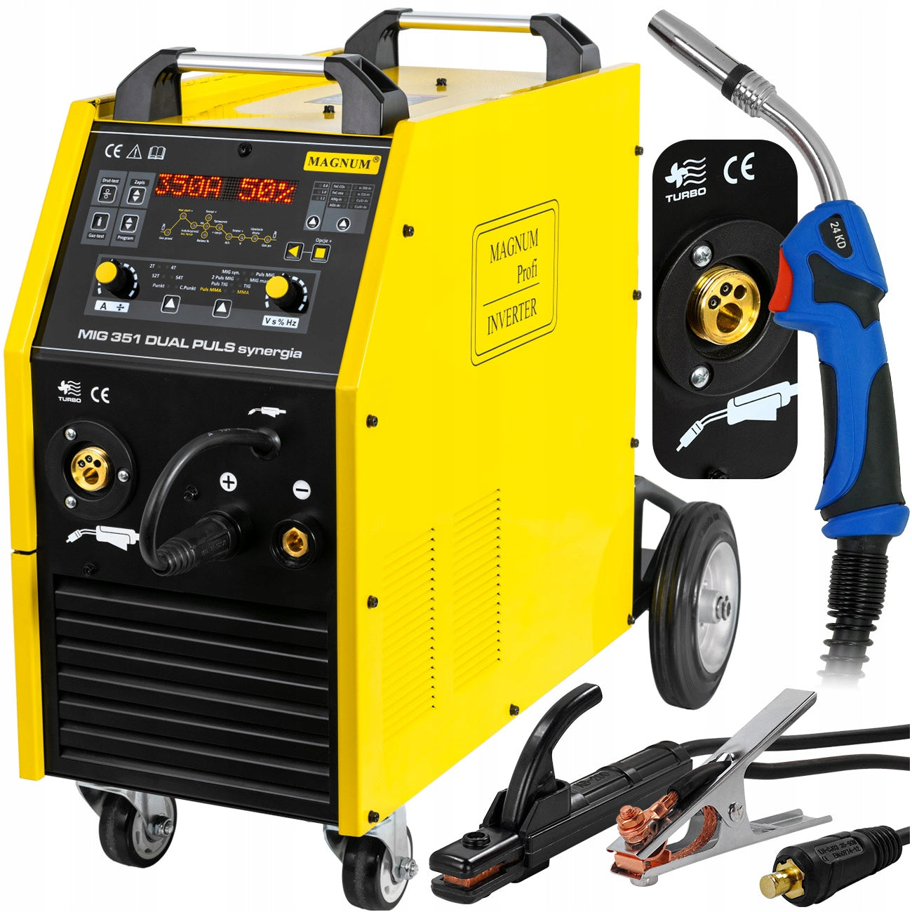Welding machine MIGOMAT Magnum MIG 351 Dual Pulse Synergy