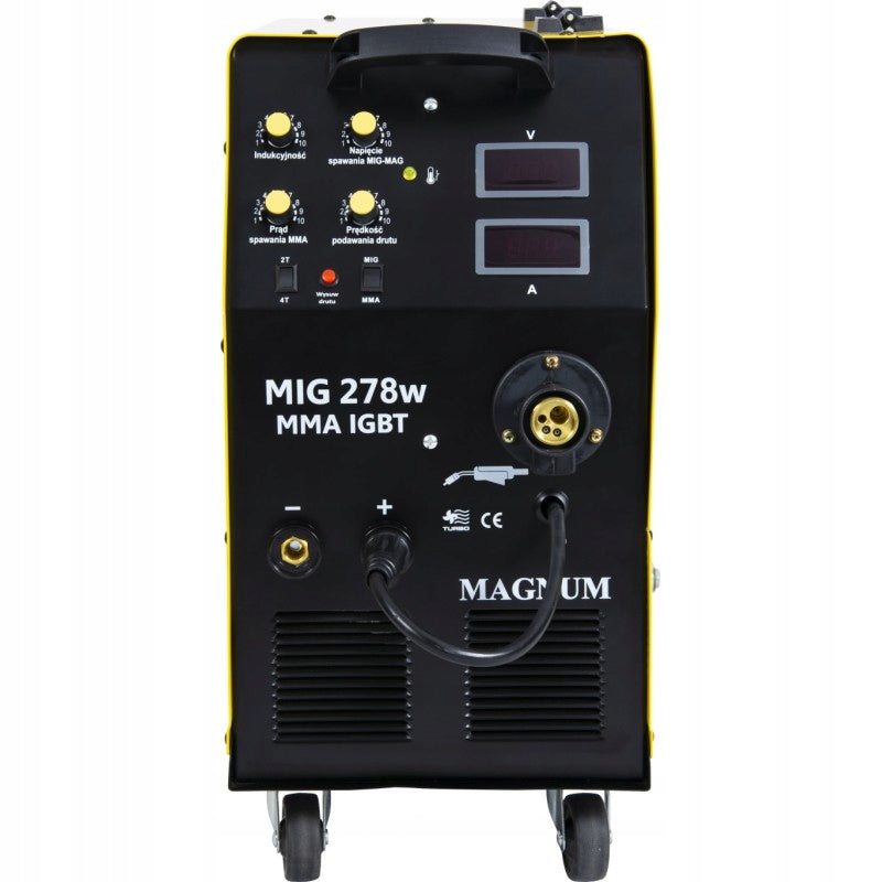 Welding machine Magnum 278W MIG MAG 280A MMA 400v MIGOMAT Manufacturer code U MI 278W MMA
