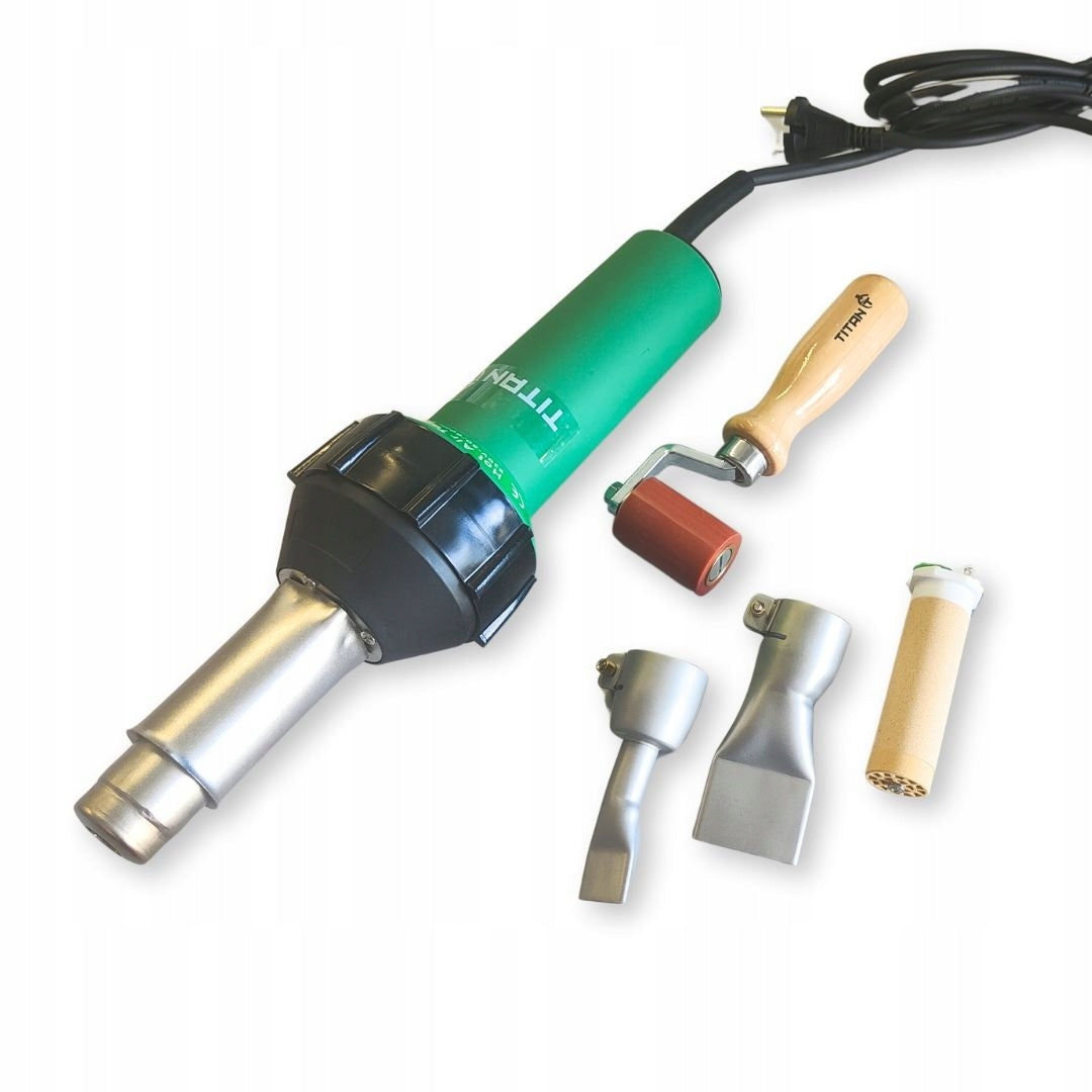 Welding machine TITAN AT1600 2000 W – complete set for tarpaulins and banners