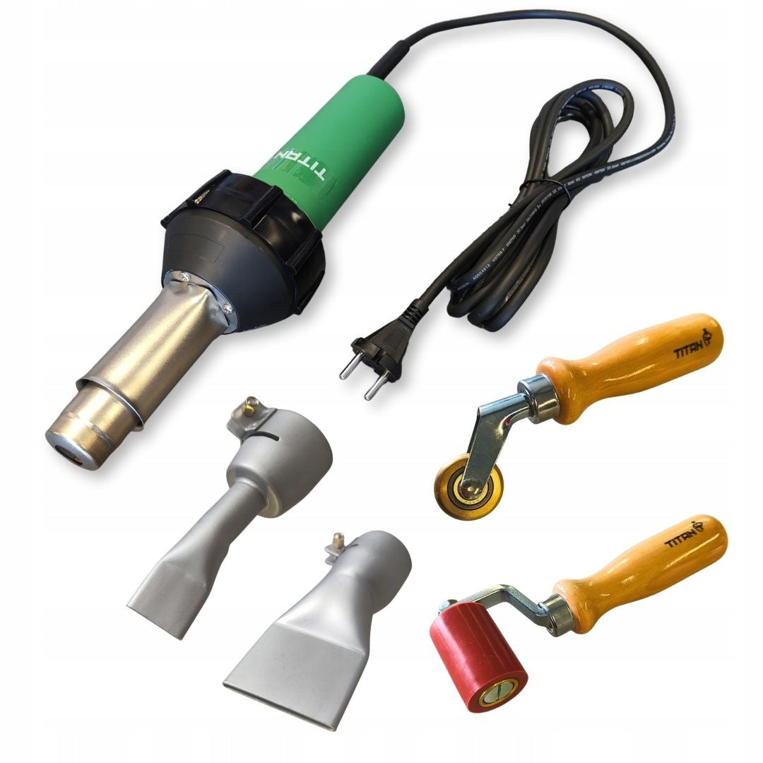 Welding machine for pool film TITAN AT1600 2000W set in case