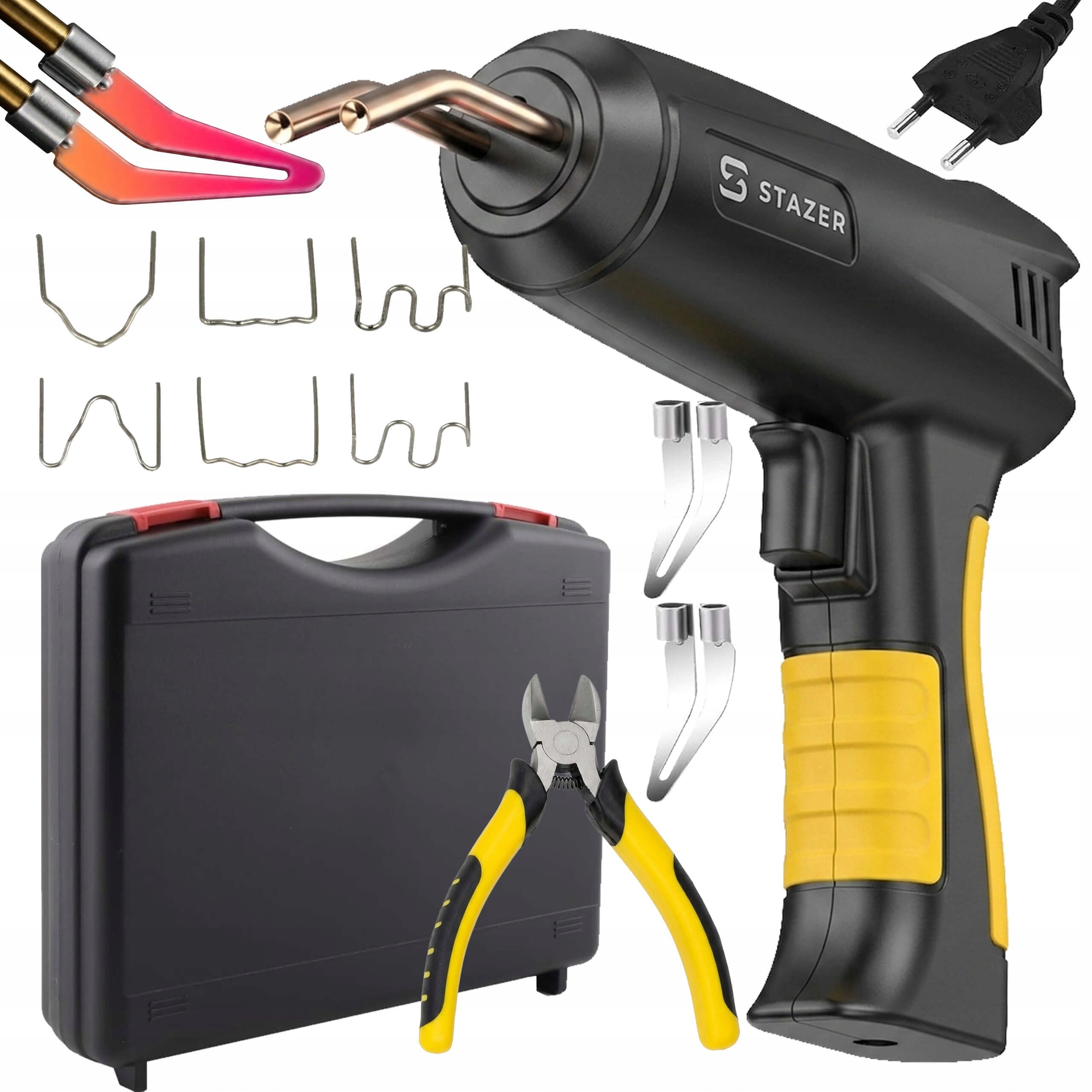 Welding machine soldering iron for plastic 150W + staple accessories