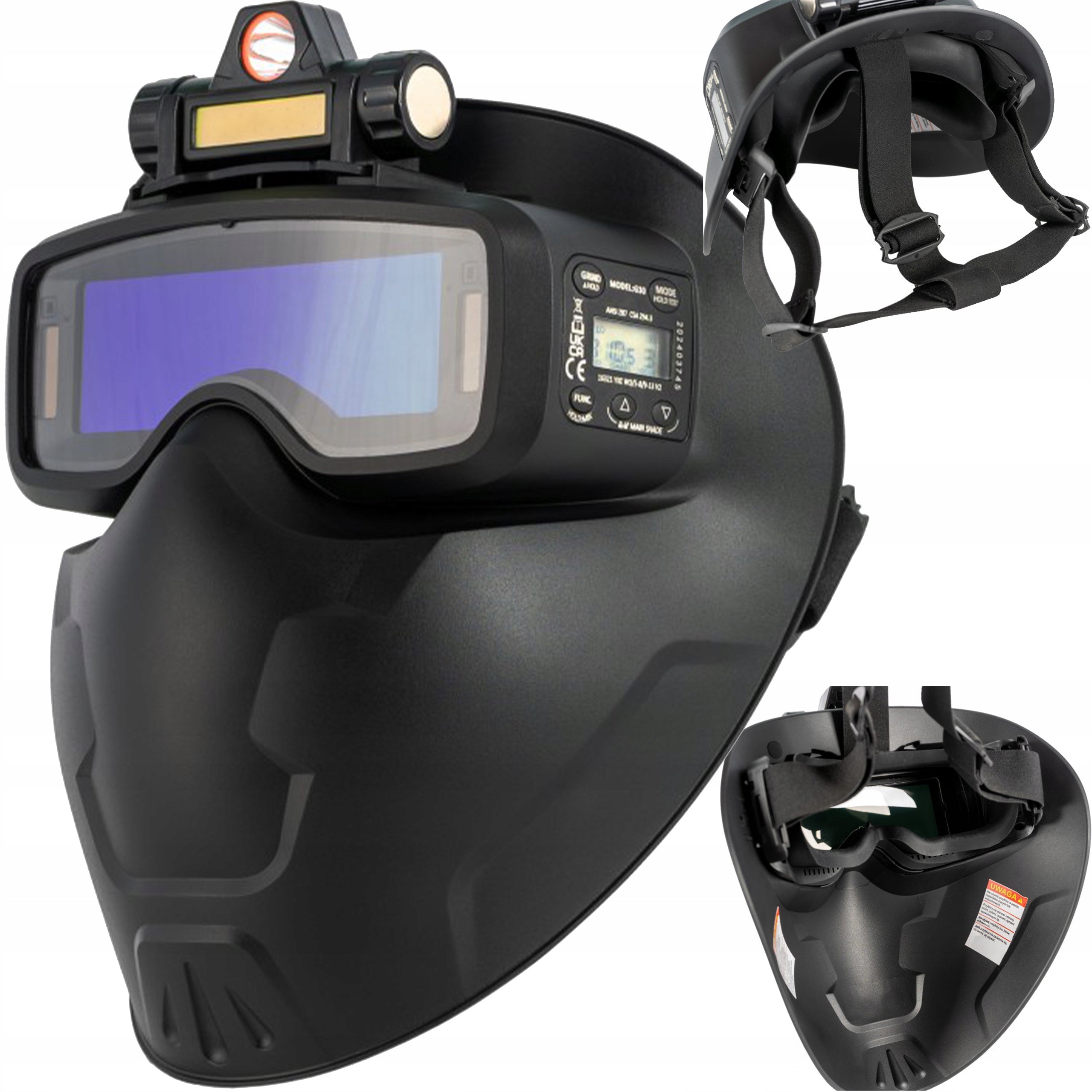 Welding mask automatic self-tinting goggles for welding MAGNUM