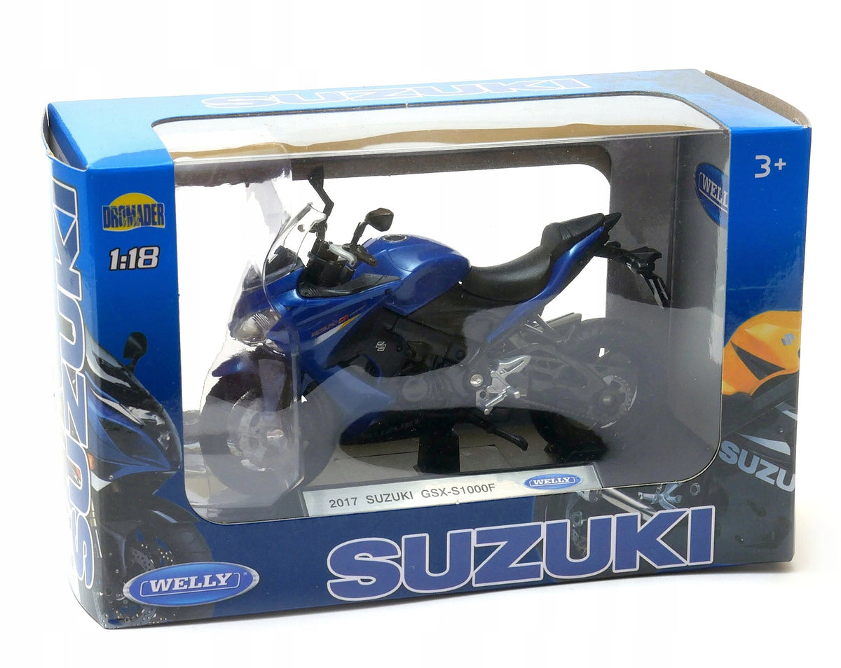 Welly model motor 2017 Suzuki GSX-S1000F 1:18 Brand Welly