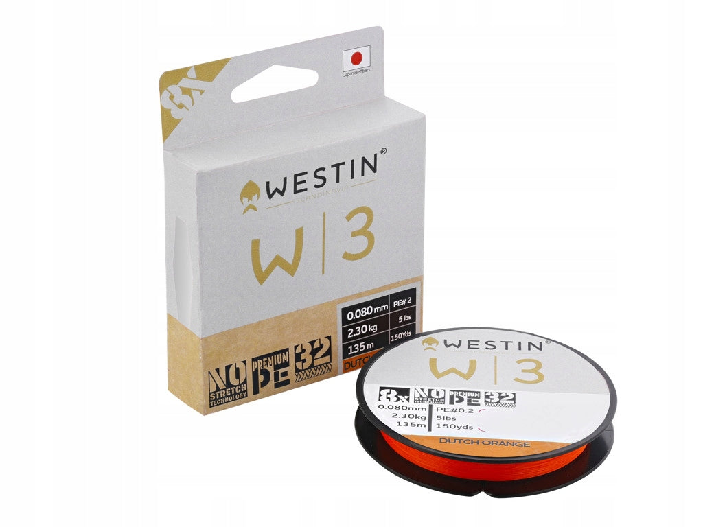 Westin Braid 8-Braid Dutch Orange 0,148mm 135m 6.1kg
