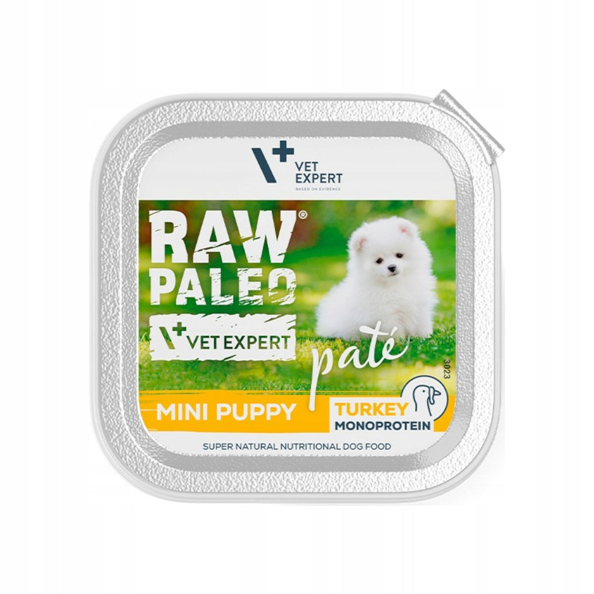 Wet Food for Grain Free Puppy RAW PALEO PATE MINI PUPPY TURKEY 12x150 Manufacturer code RPTRTPMIPUP150