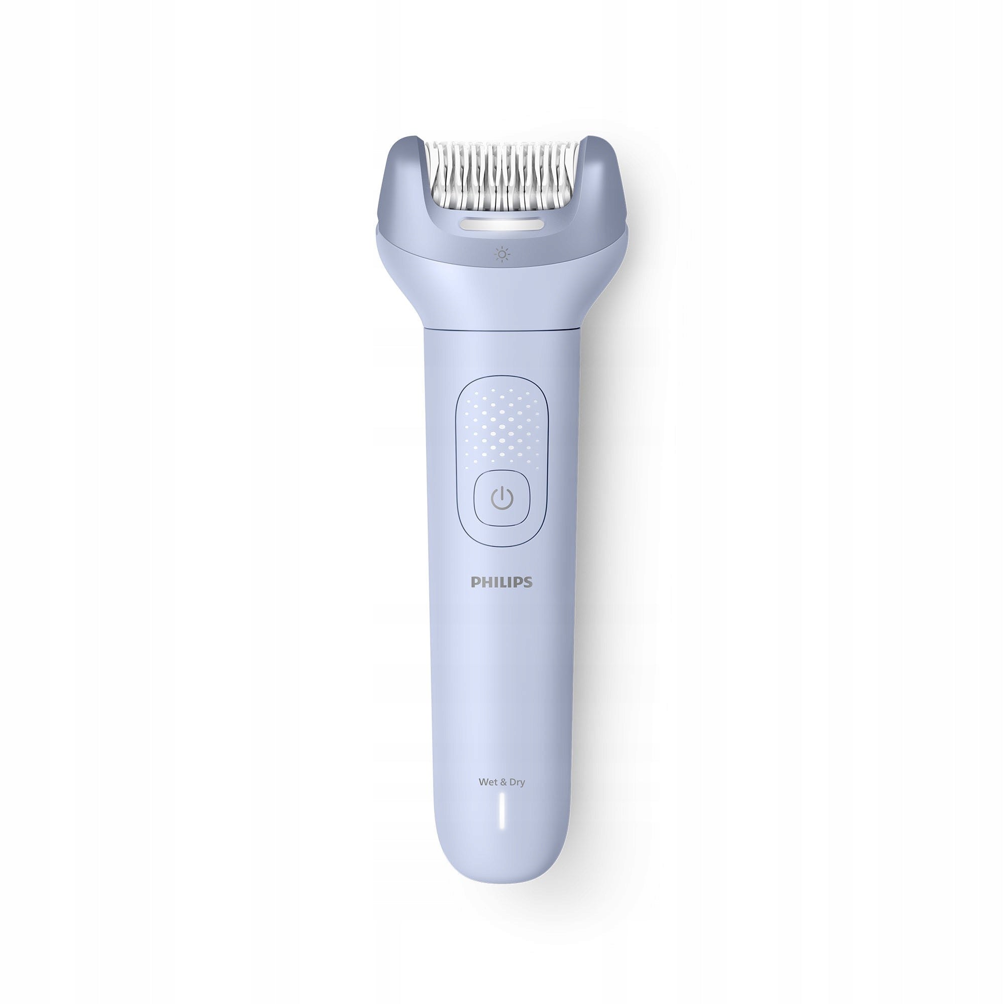 Wet and dry wireless epilator Philips Series 8000 BRE711/00 Dominant color blue