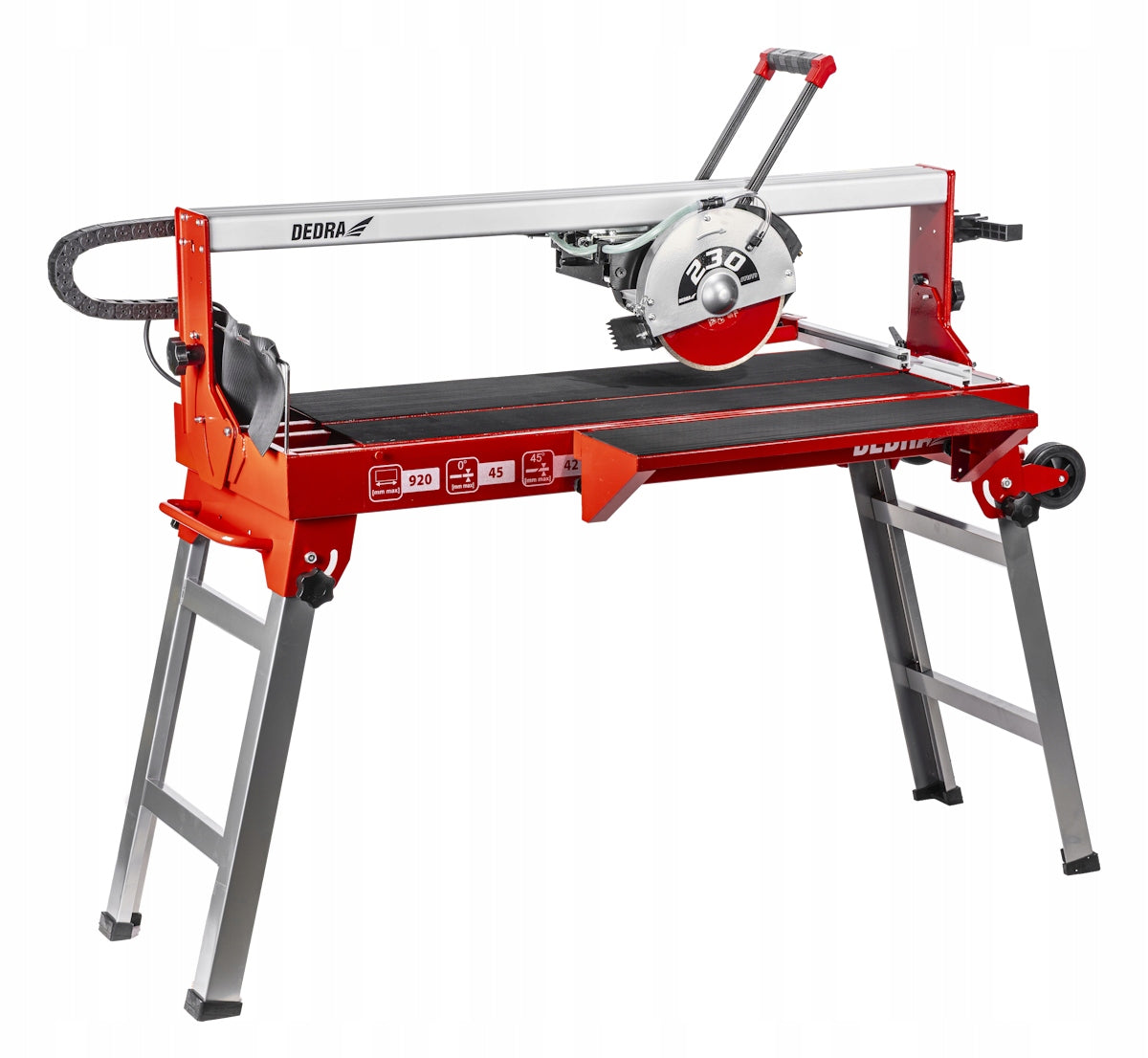 Wet stoneware tile cutter DEDRA DED7818 92cm 1200W LASER Packaging status original