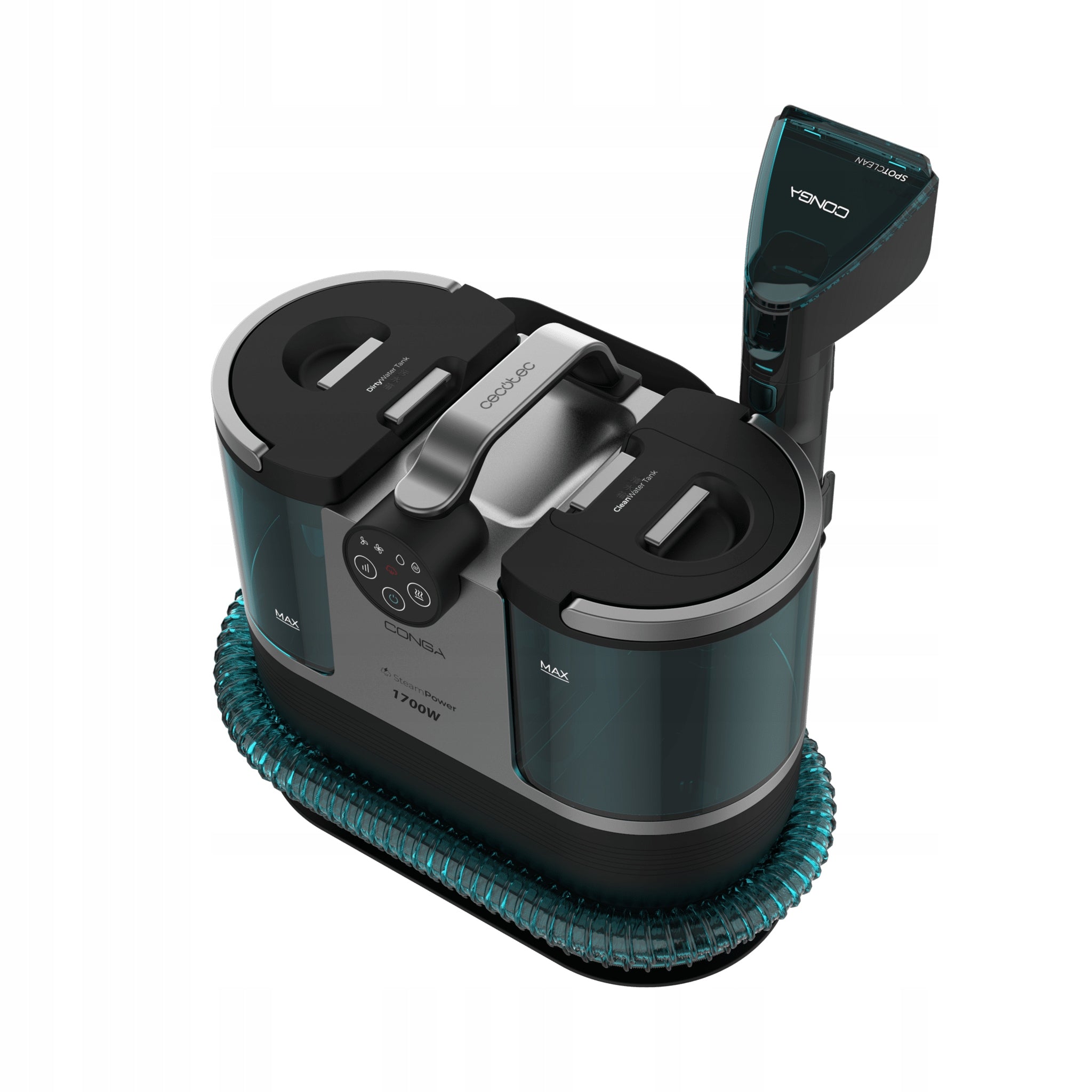Wet wash vacuum cleaner Cecotec Conga 7000 Carpet&Spot Clean Steam XXL Brand Cecotec