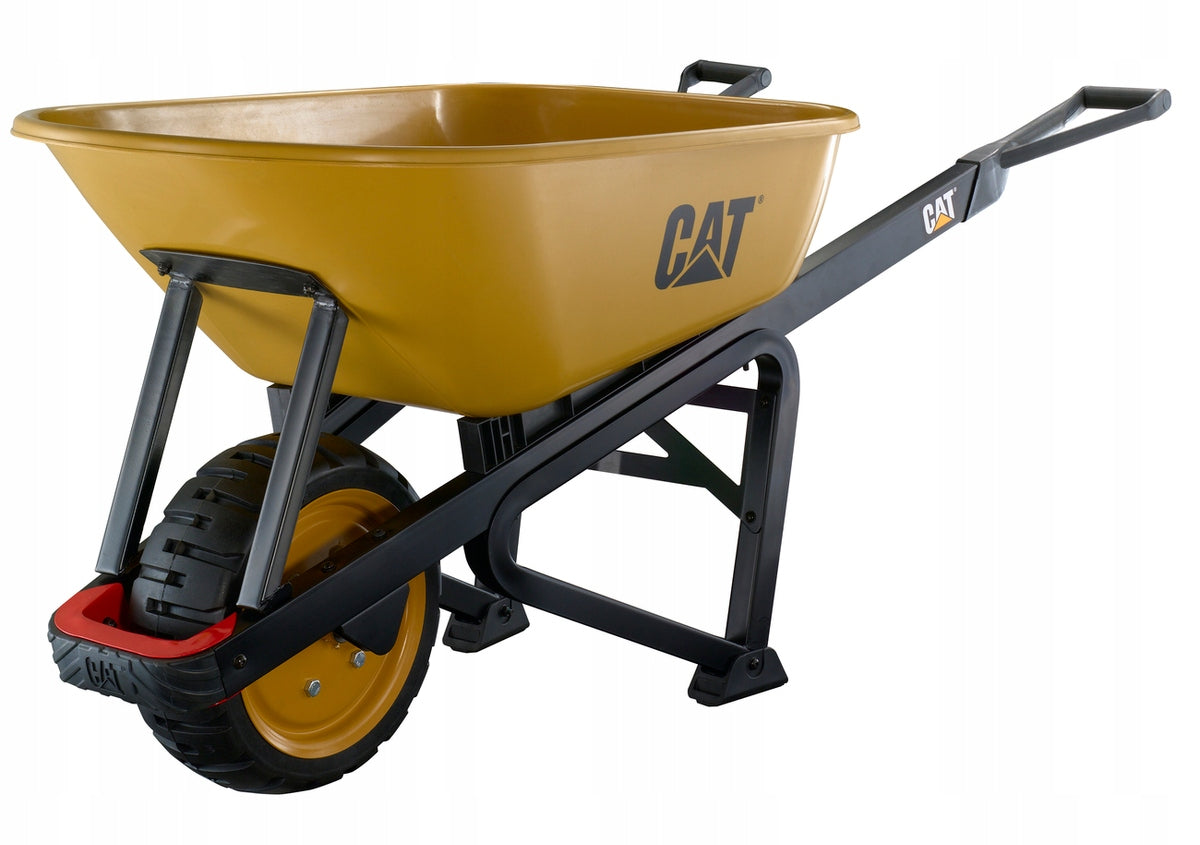 Wheelbarrow CAT K-Series 6' Steel, load capacity 500kg, Flat-Free Tire, bowl 1,1mm