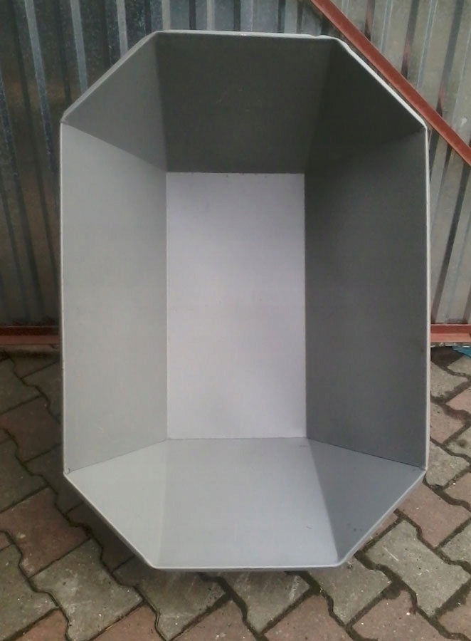 Wheelbarrow box GALVANIZED Japanese 200l