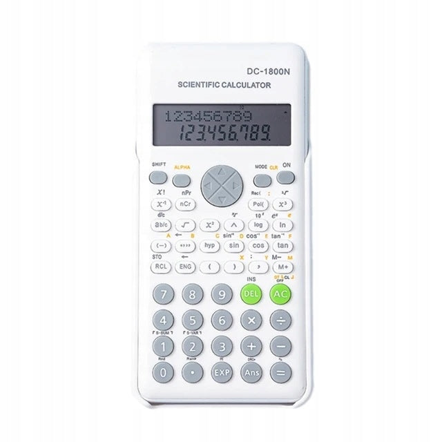 White 2 Line Scientific Calculator 240 Engineering Functions EAN (GTIN) 5907106779739