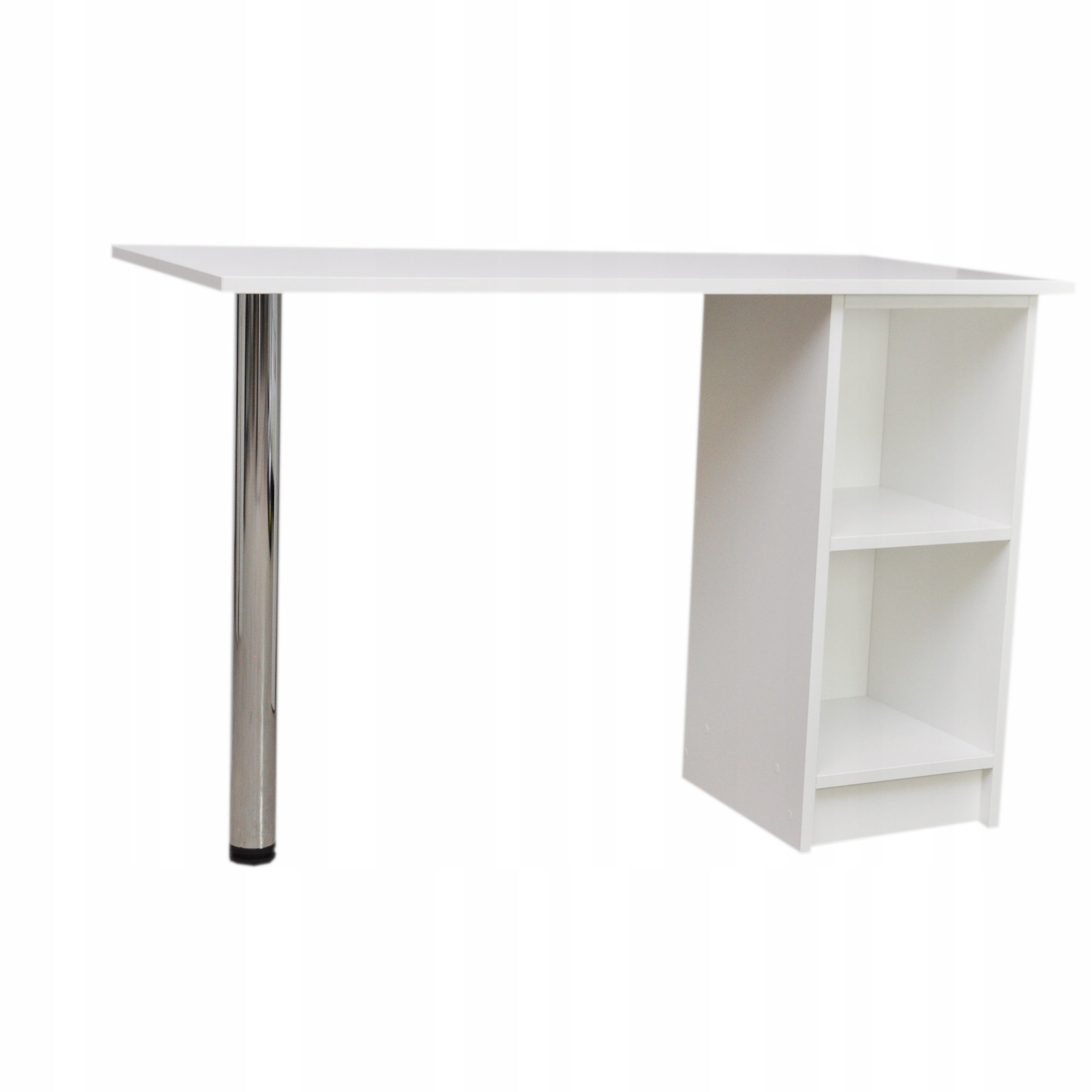White Cosmetic Desk 110x50cm For Manicure With Drawers Table Convenient Packaging status original
