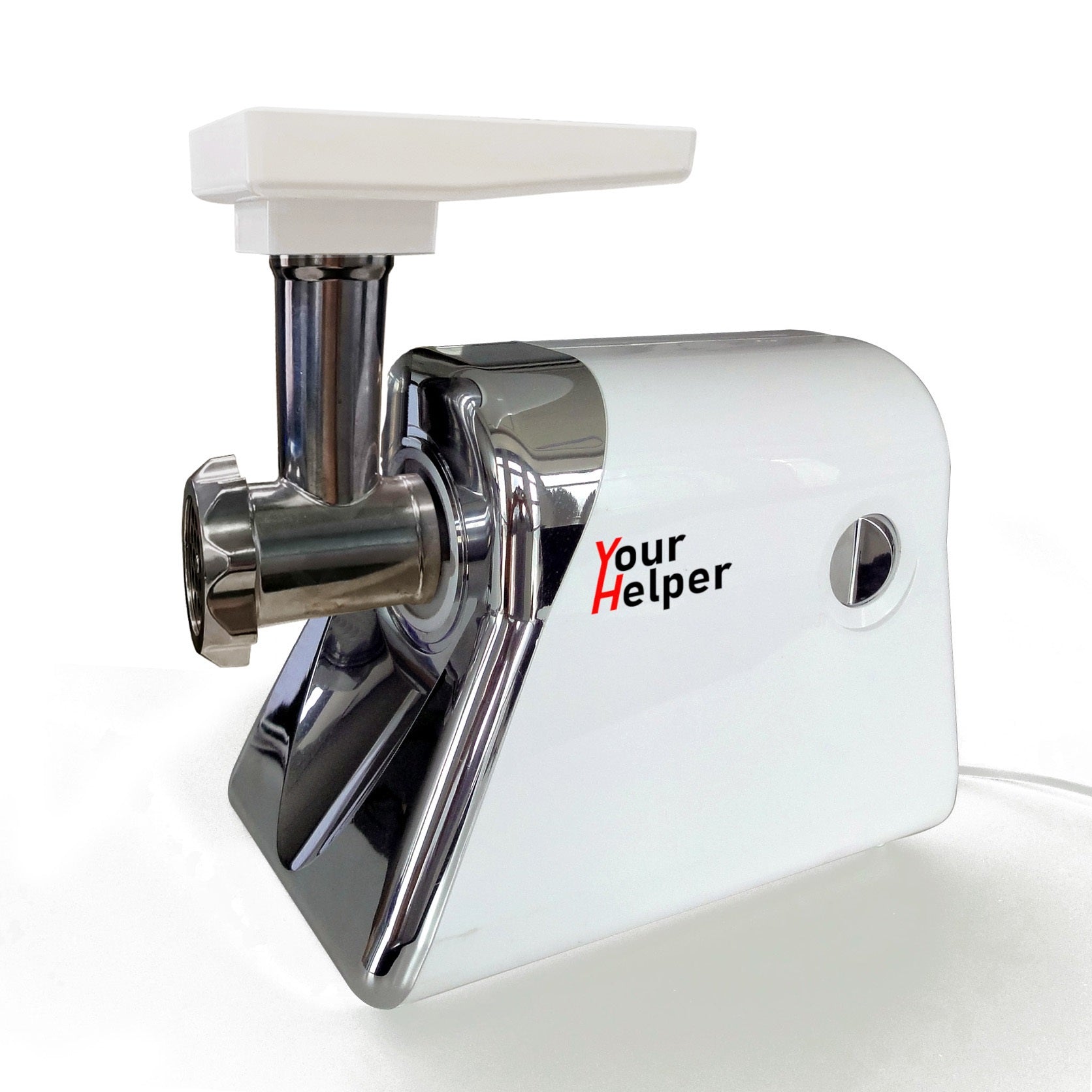 White Electric Meat Grinder 1300w + freebie Your Helper Manufacturer code 5902176735609