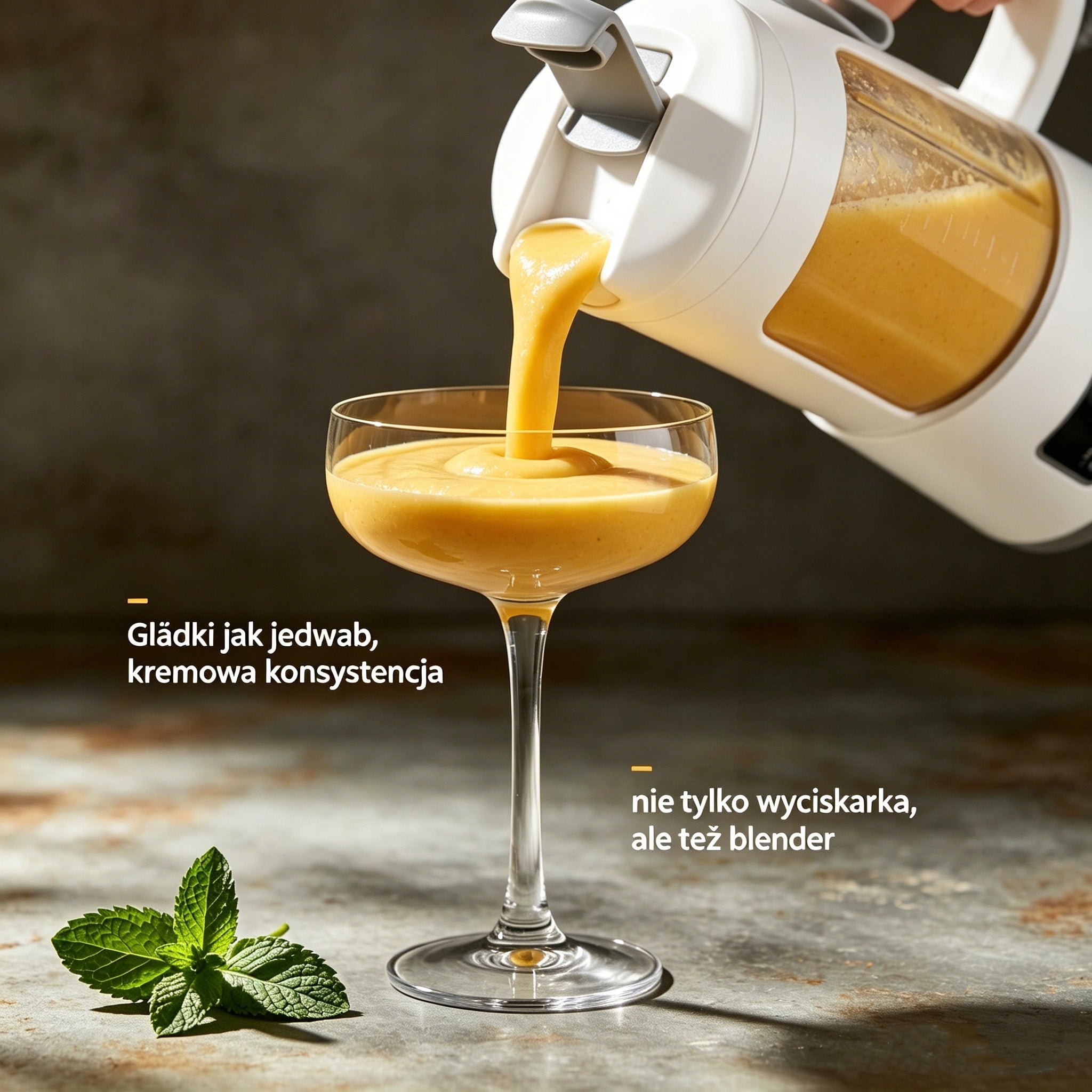 White Portable Cocktail Blender, Rechargeable 3,7V Manufacturer code BINXI-001