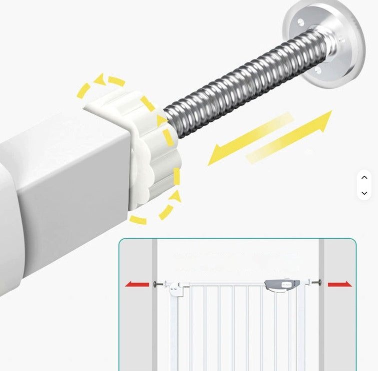 White Pressure-Fit Safety Gate 65-74 cm Brand no brand
