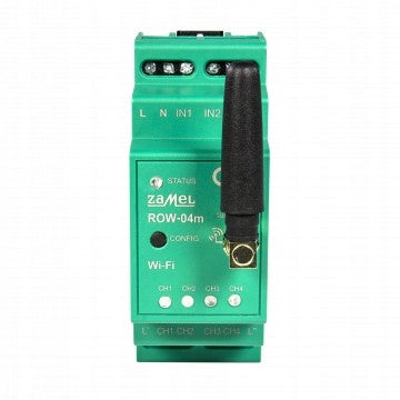Wi-Fi receiver for 4-channel rail 230V ROW-04M Supla Zamel Brand Zamel