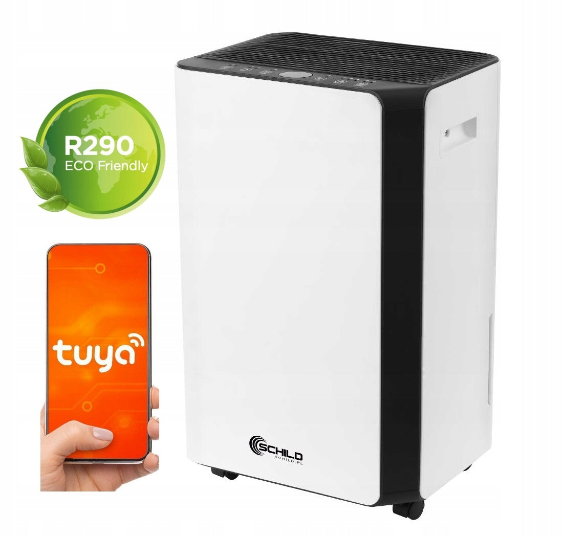 WiFi 20l DEHUMIDIFIER MOISTURE ABSORBER 4,5l 41db timer 330W ECO