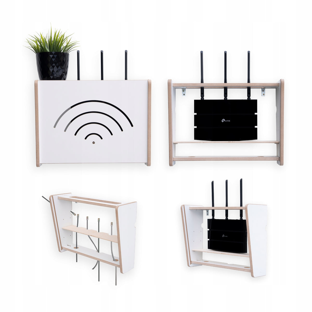 WiFi I Router Cover I I Router Cabinet |Ruter Shelf I Made in EU