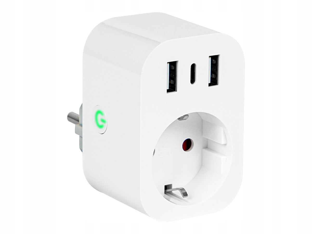 WiFi SOCKET SMART TUYA PROGRAMMER WATTMETER USB C SOCKET A EAN (GTIN) 5900804148234