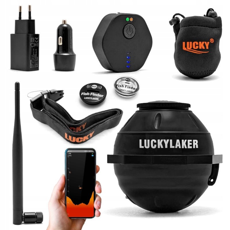 WiFi Sonar Fishing Echosounder Detector Fish Finder Android iOS App
