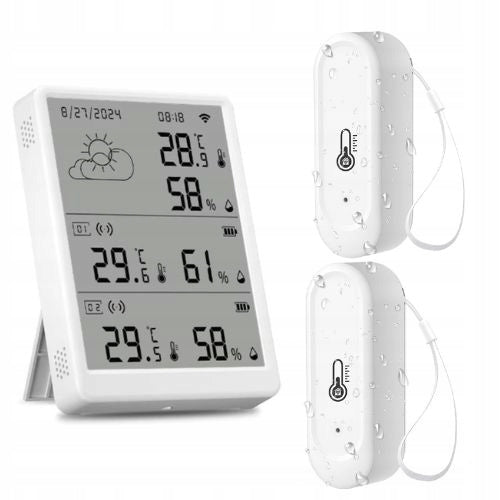 WiFi Weather Station With Outdoor Sensors IP65 Tuya Outdoor Packaging status original