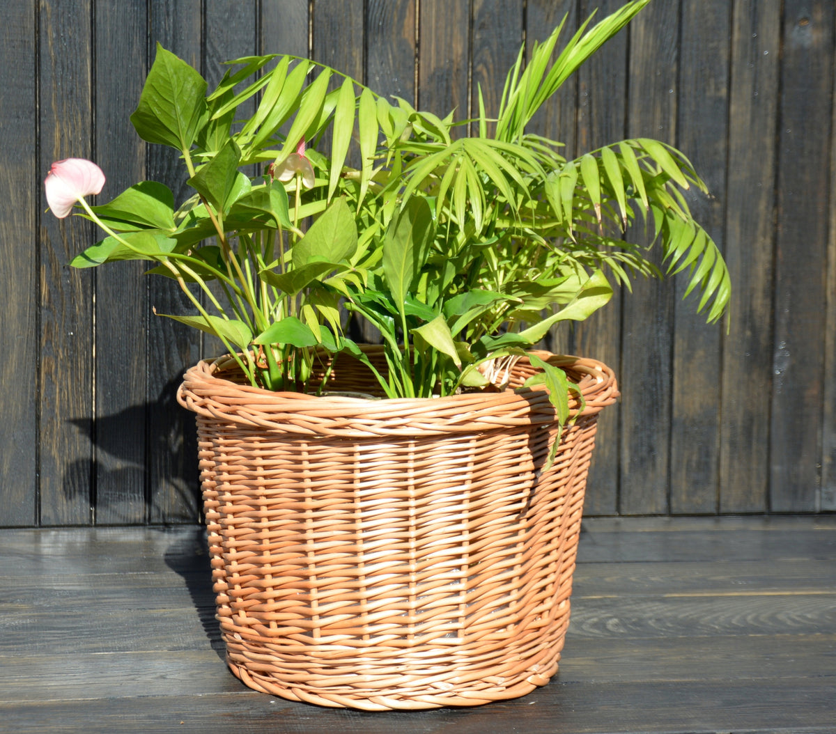 Wicker POT CHRISTMAS TREE COVER ECOLOGICAL BASKET BOHO 27 CM Manufacturer code 590416