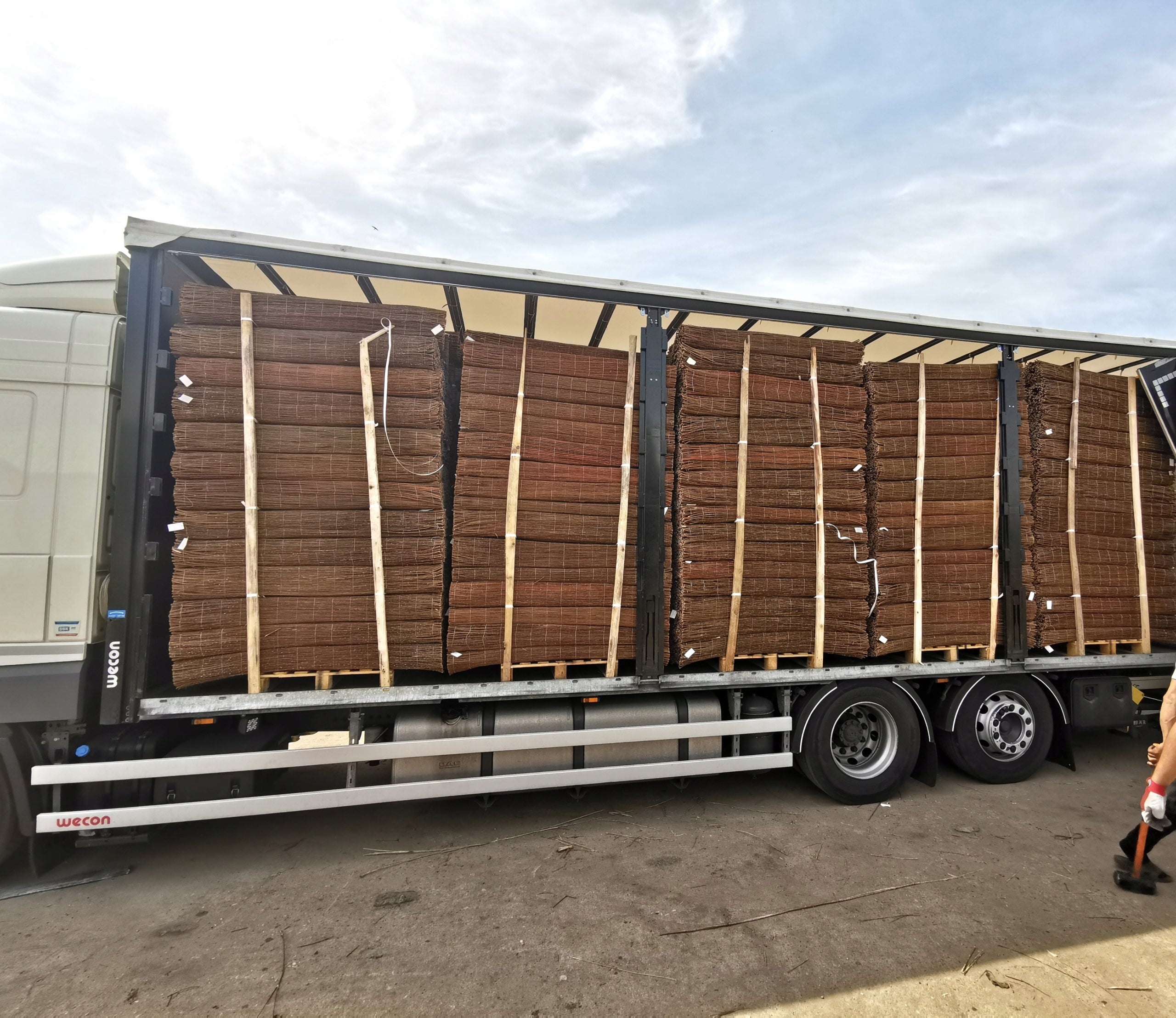 Wicker mats 120cm/500cm wicker mat PREMIUM MANUFACTURER Poland Manufacturer code S/2025