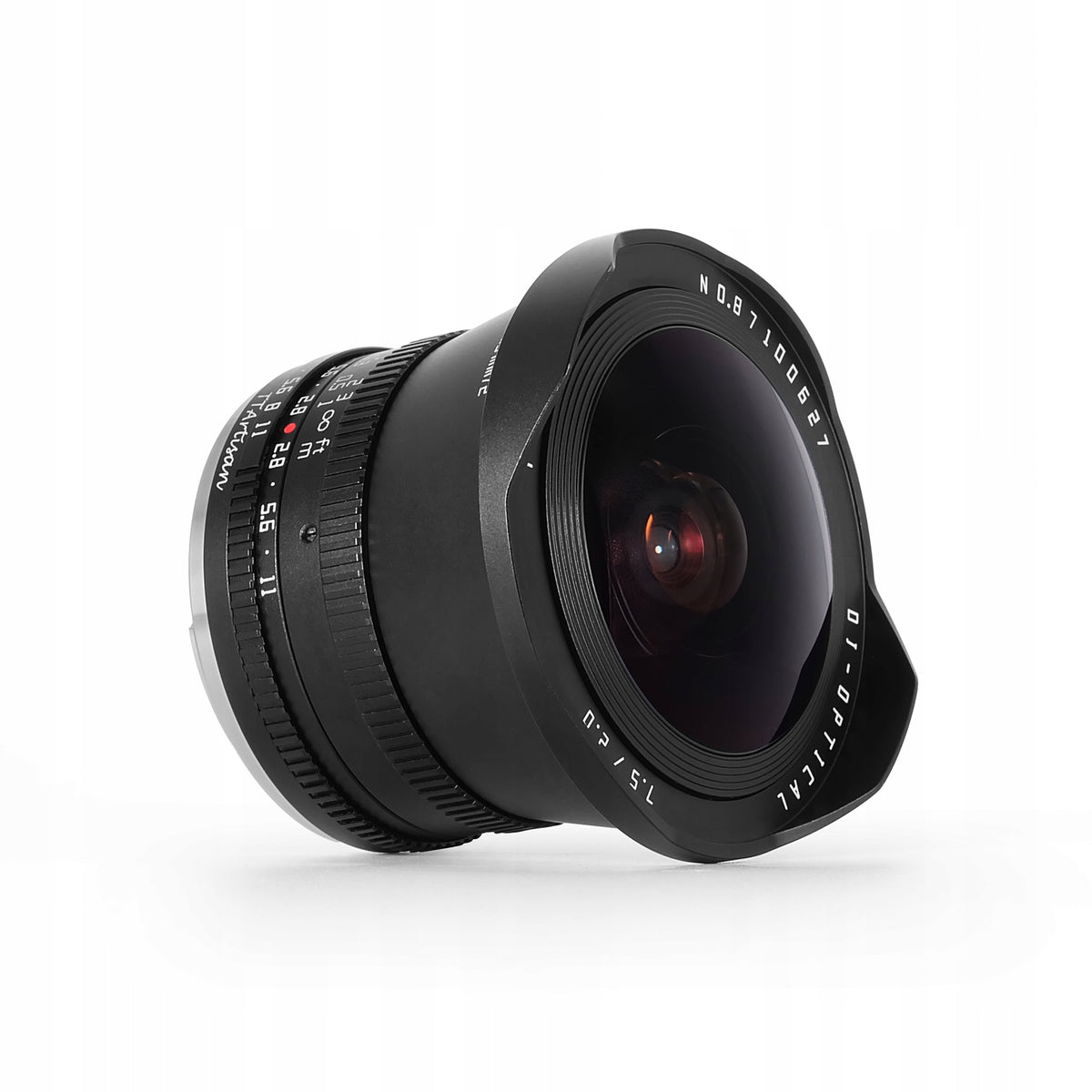 Wide Angle Lens TTArtisan 7.5mm F/2 Olympus micro 4/3 Manual Bright Manufacturer code 6973251730597