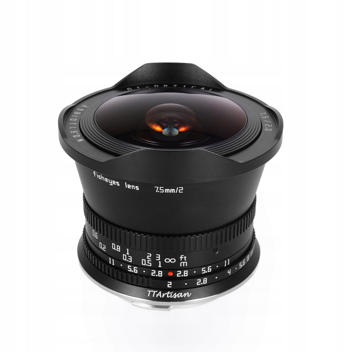 Wide Angle Lens TTArtisan 7.5mm F/2 Olympus micro 4/3 Manual Bright
