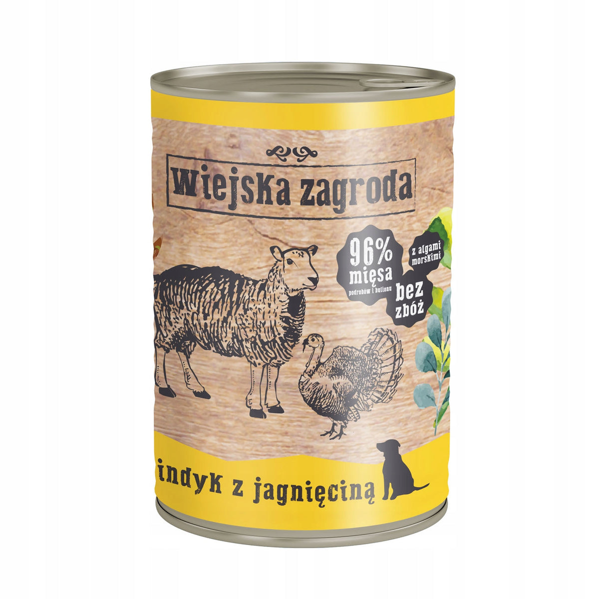 Wiejska Zagroda wet food mix of flavours 2,4 kg Brand Wiejska Zagroda