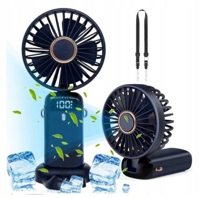 Windmill Fan Standing Handheld Desk Quiet Powerful USB-C Brand Alogy