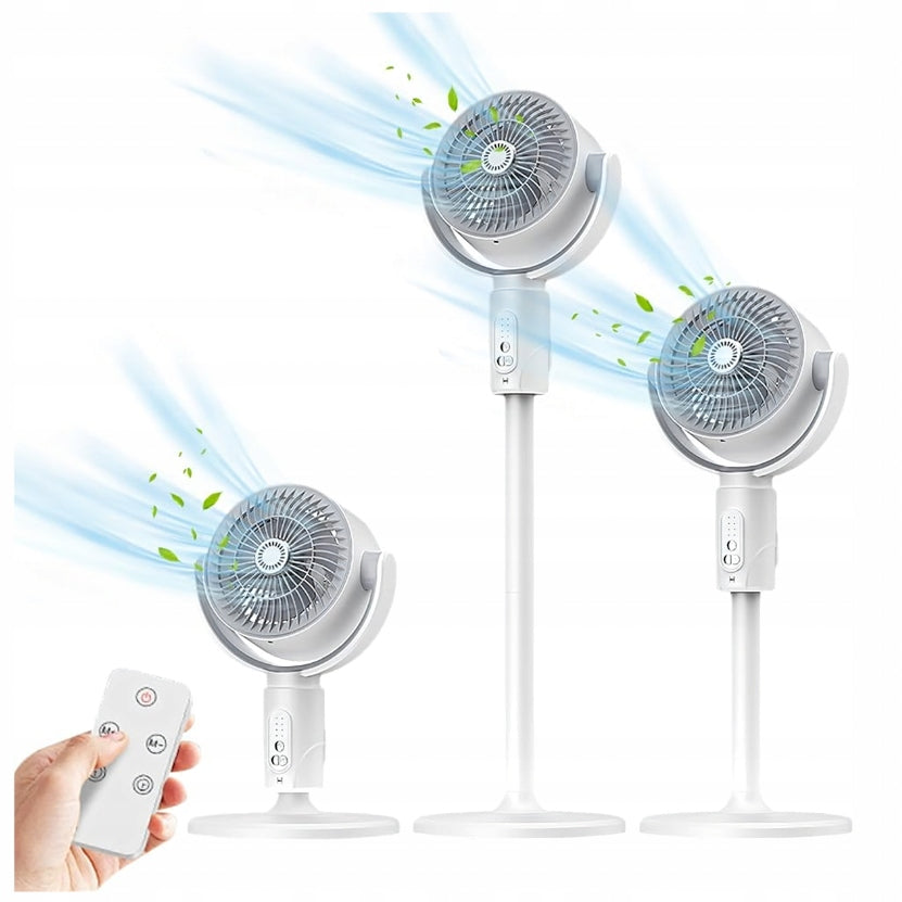 Windmill Wireless Standing Fan Terrace Floor Office Remote Control
