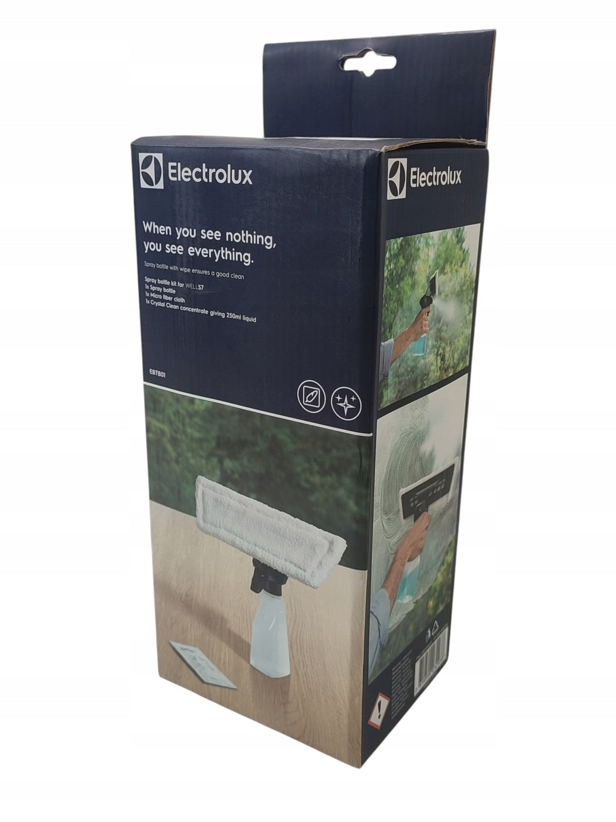 Window Cleaning Kit Electrolux EBTB01 Sprayer Pad Liquid