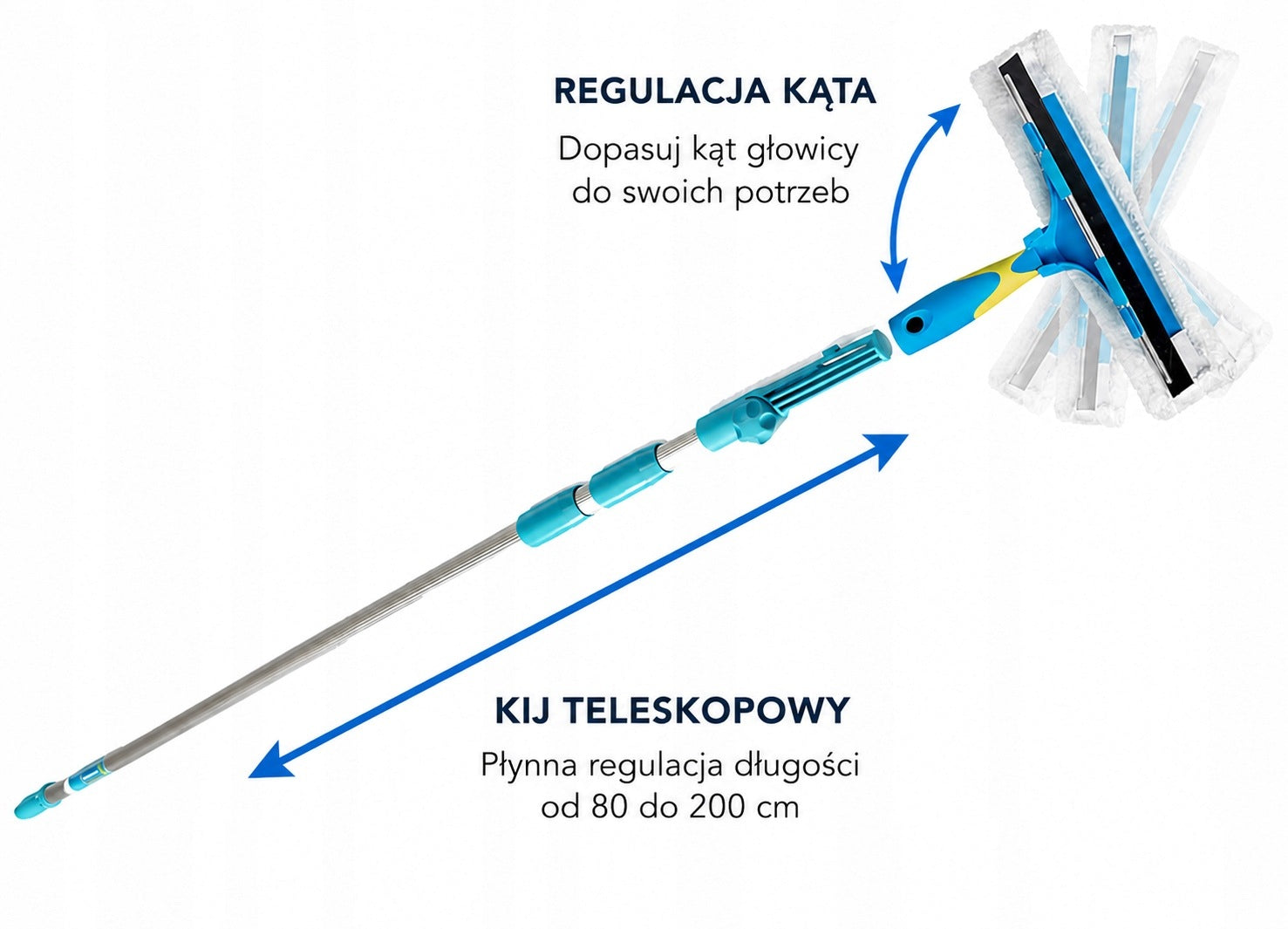 Window Cleaning Kit Moerman Stick 2 m Squeegee Dishwasher 35 cm Manufacturer code MO74335,MO21537