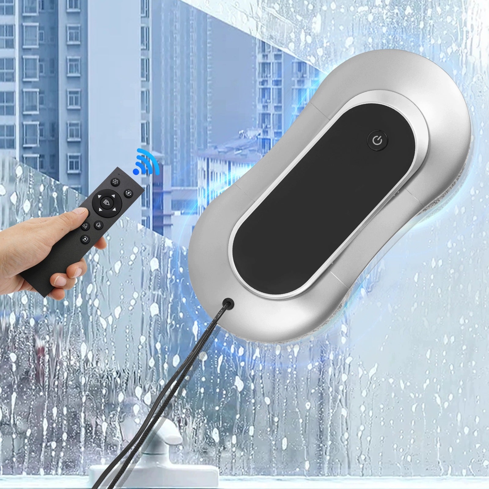 Window Cleaning Robot 3200Pa Suction Smart Path with Remote for High-Rise Manufacturer code QC8132