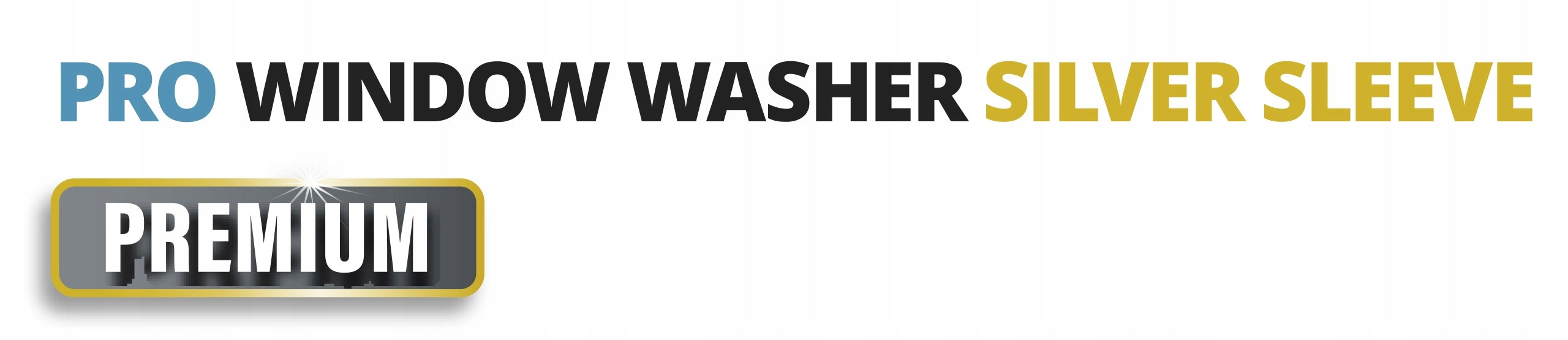 Window Washer MOERMAN PRO Window Washer Silver Sleeve 35cm Manufacturer code RD-WW-23141