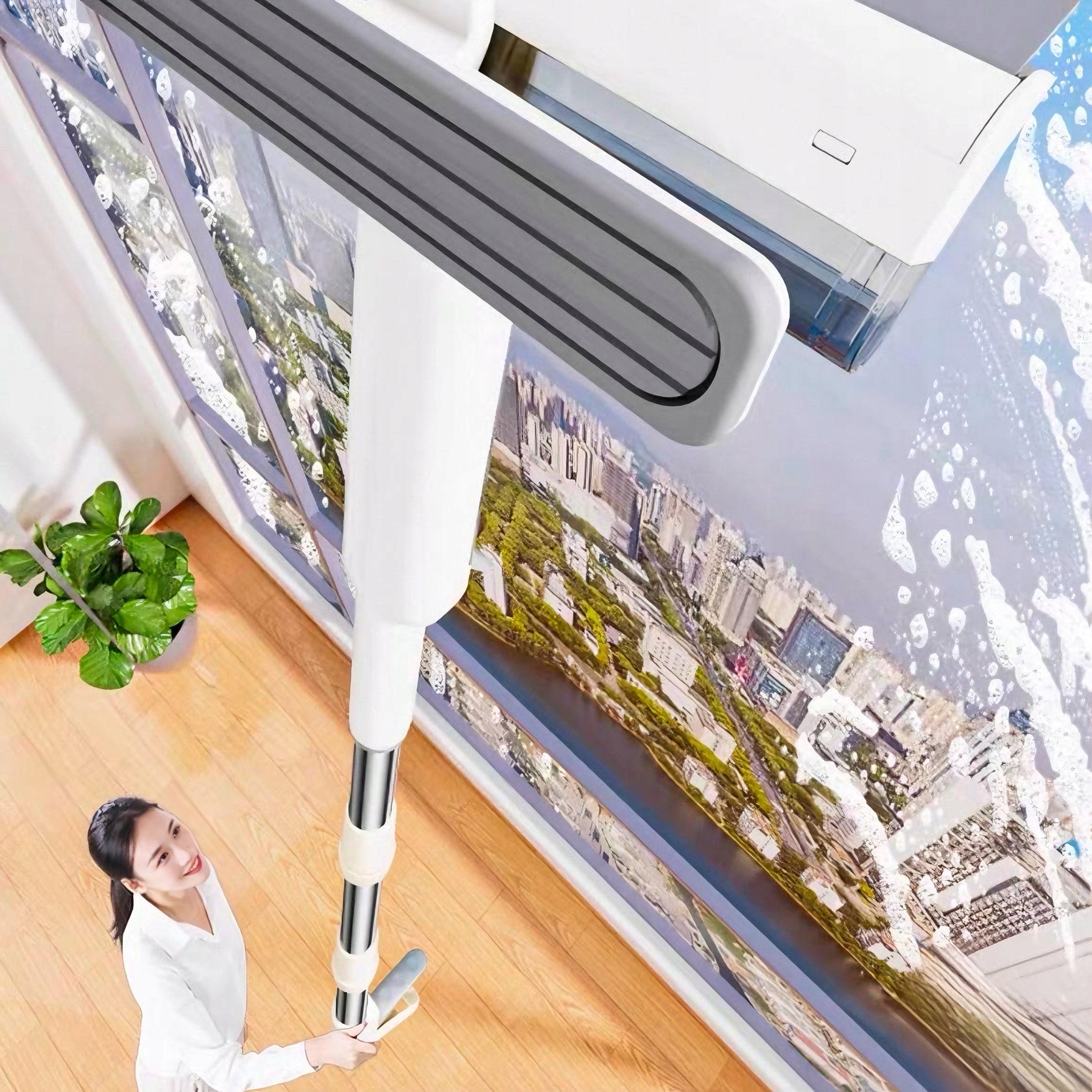 Window Washer with Sewage collection tank Spray function Extension rod149cm EAN (GTIN) 763932564230