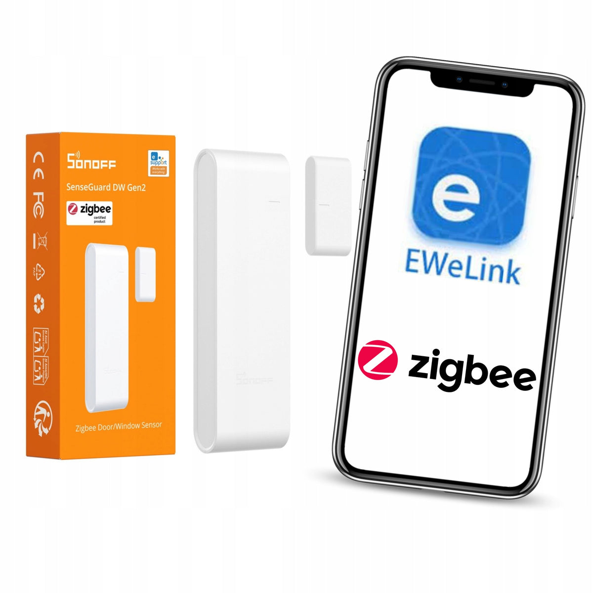 Window and door opening sensor SONOFF Zigbee Ewelink SNZB-04PR2 Zigbee2mqtt