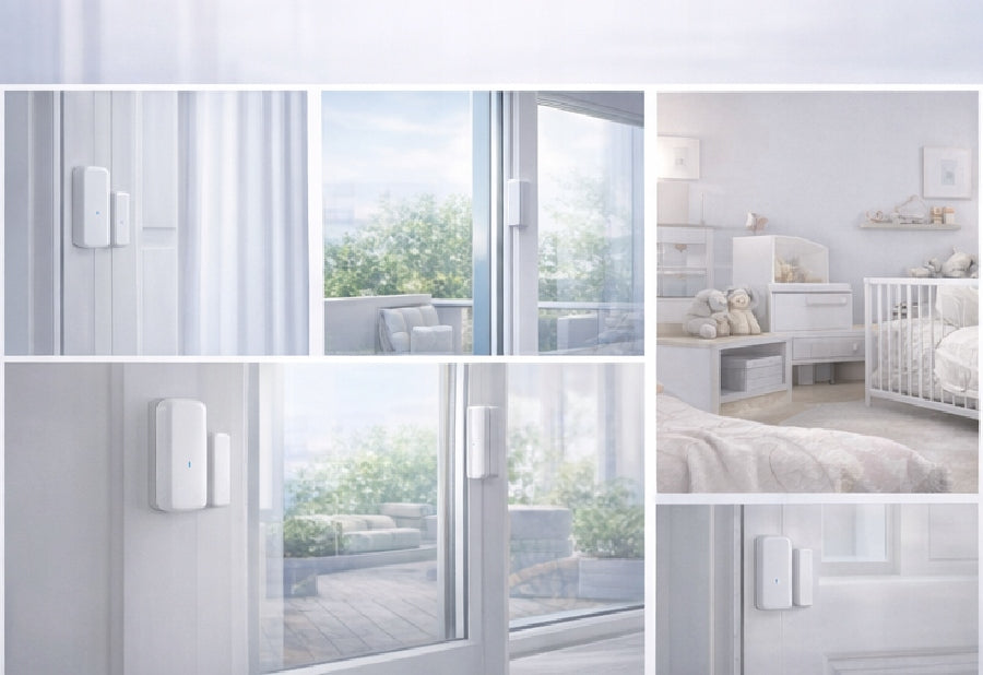 Window door entry sensor WHITE app TUYA smart home Manufacturer code DWS-WH