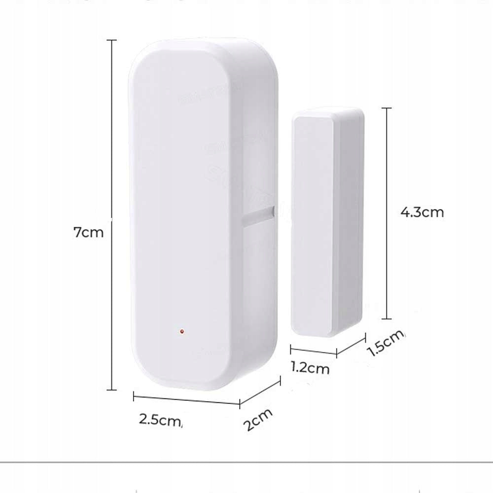 Window door opening sensor wireless WiFi Tuya reed white Manufacturer code 5905523317367