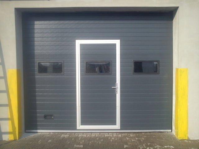 Window for sectional garage door Type panel