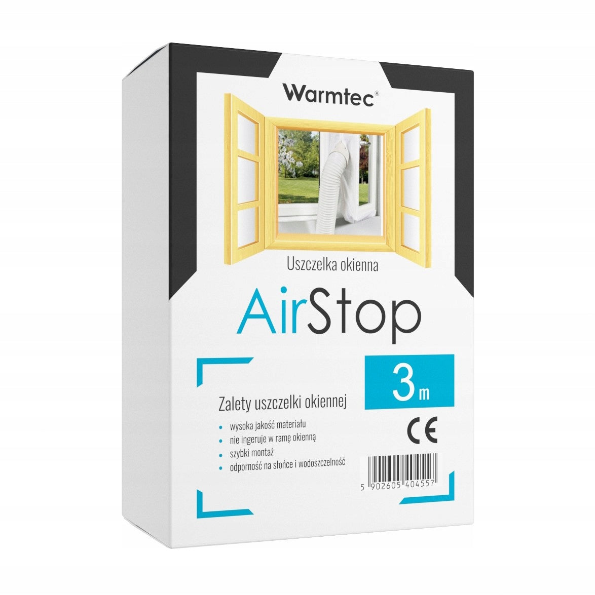 Window seal for AirStop 3m Warmtec portable window air conditioner Kind portable