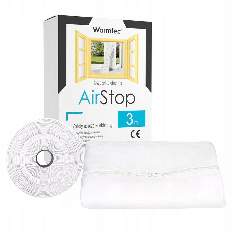 Window seal for AirStop 3m Warmtec portable window air conditioner