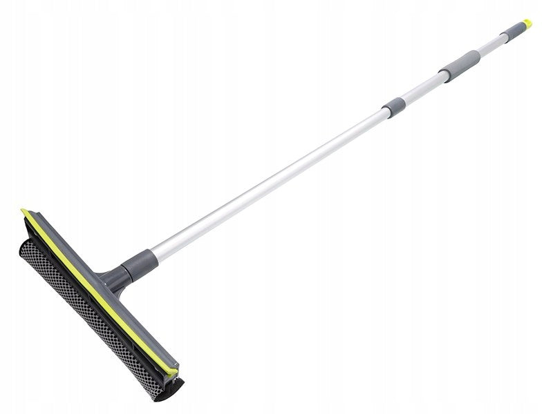 Window washer 25 cm with squeegee aluminium telescopic handle long 120cm EAN (GTIN) 5906418755776