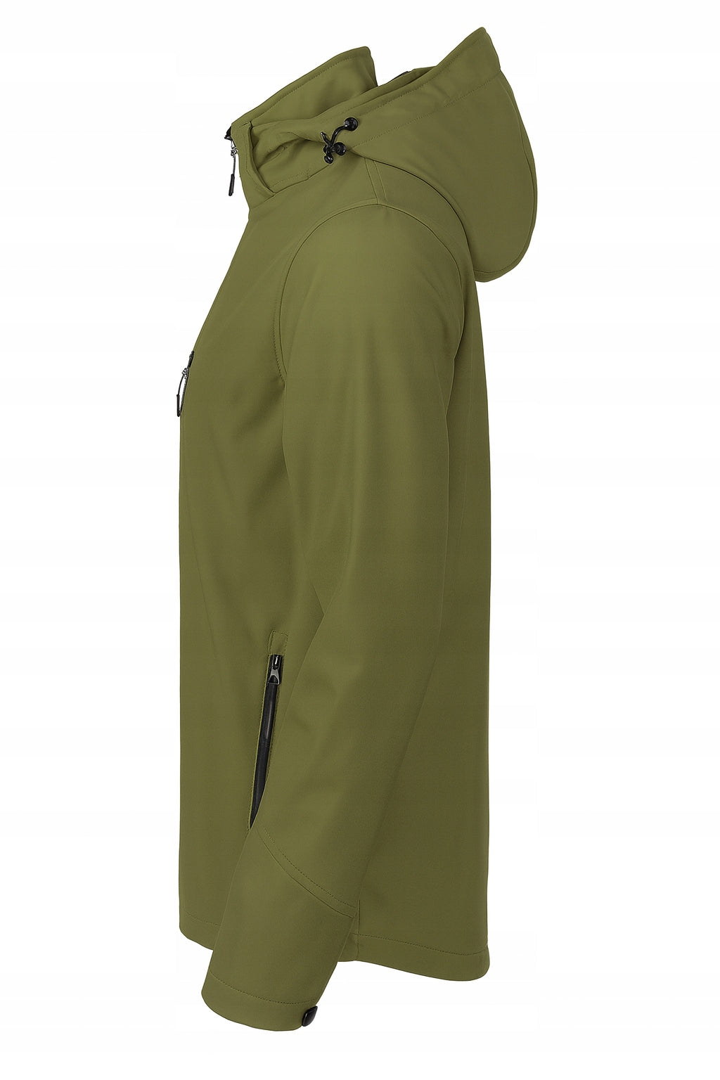 Windstorm Hooded Softshell Fishing Jacket with Embroidery Various Milita Designs Size S