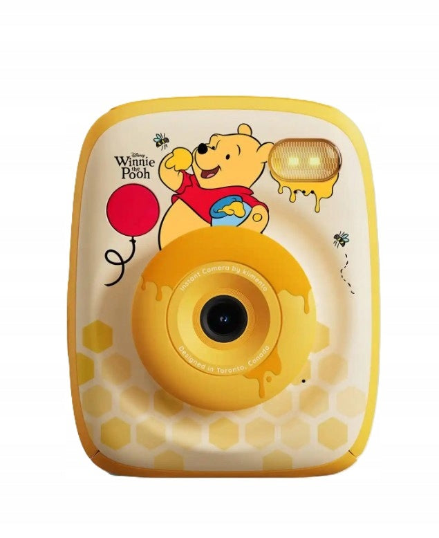 Winnie the Pooh Disney Camera Photo Printer for Kids 48MP 1080P 32GB