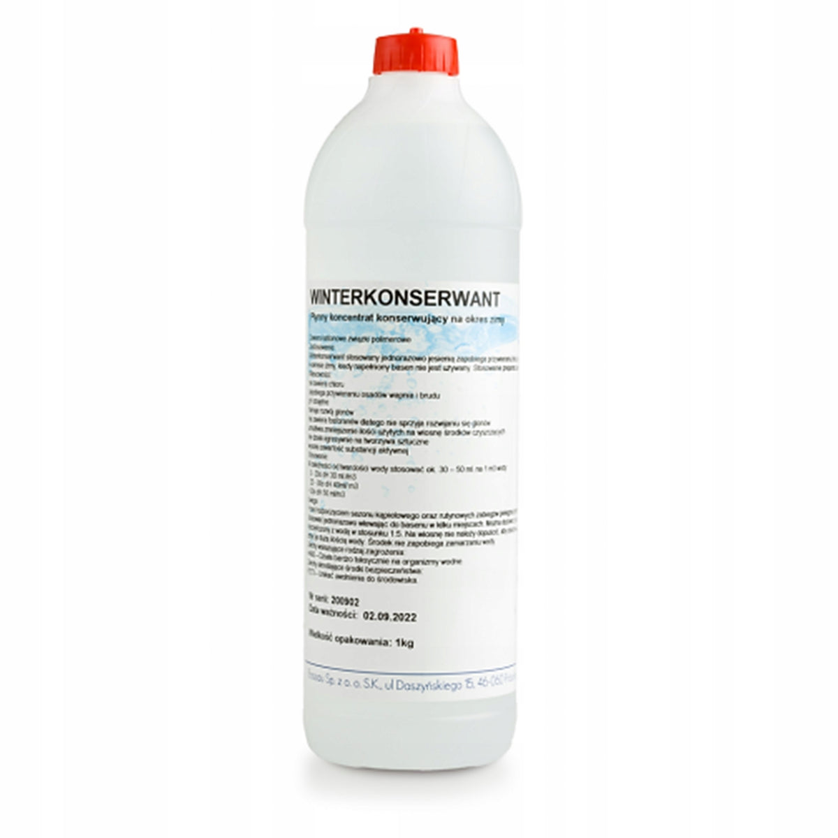 Winter Preservative for Swimming Pool 1 kg – Liquid Safety Concentrate for Winter