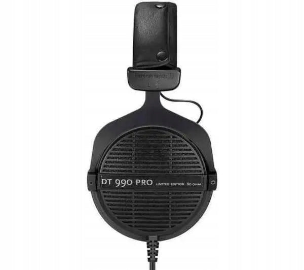 Wired Headphones Beyerdynamic DT 990 PRO 80 Ohm Black Edition Black Brand Beyerdynamic