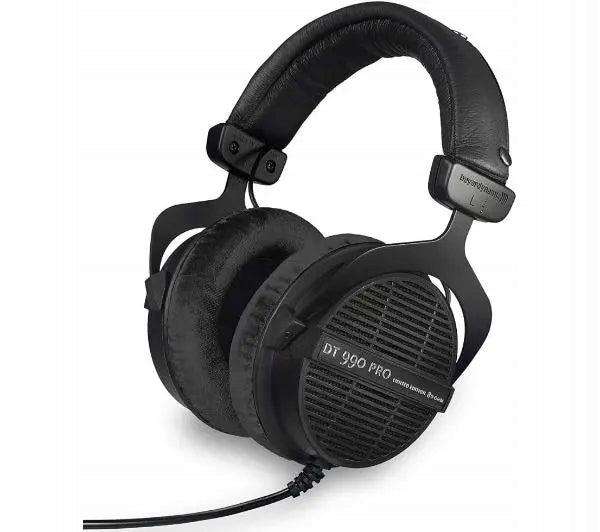 Wired Headphones Beyerdynamic DT 990 PRO 80 Ohm Black Edition Black