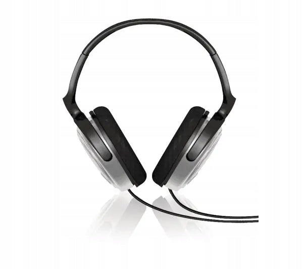 Wired Headphones Philips SHP2500/10 On-Ear Silver-Black 6m Cable Packaging status original